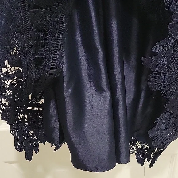 WHBM Lace Midi |Officer Blue (Navy) | Size 14 👗 - Picture 8 of 16